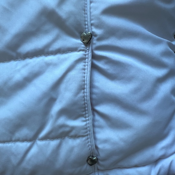 Girls Puffer Vest white size S 2T - Picture 4 of 8